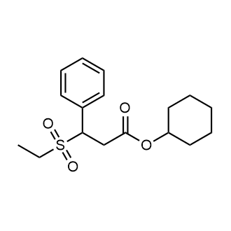 Cyclohexyl 3-(ethylsulfonyl)-3-phenylpropanoate|CS-0541138
