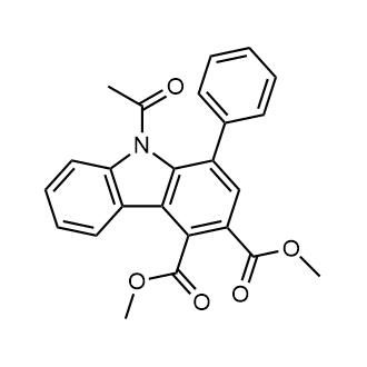 Dimethyl 9-acetyl-1-phenyl-9H-carbazole-3,4-dicarboxylate|CS-0541254