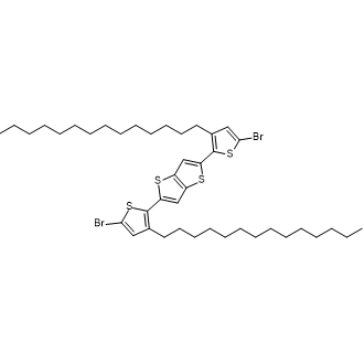 2,5-Bis(5-bromo-3-tetradecylthiophen-2-yl)thieno[3,2-b]thiophene|CS-0541295