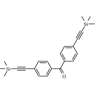 Bis(4-((trimethylsilyl)ethynyl)phenyl)methanone|CS-0541334