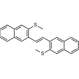 1,2-Bis(3-(methylthio)naphthalen-2-yl)ethene|CS-0541338