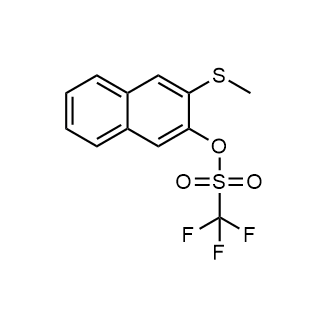 3-(Methylthio)naphthalen-2-yl trifluoromethanesulfonate|CS-0541341