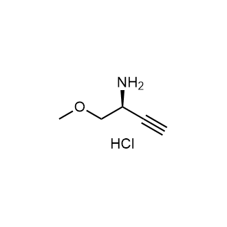 (S)-1-Methoxybut-3-yn-2-amine hydrochloride|CS-0541416