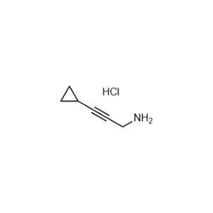 3-Cyclopropylprop-2-yn-1-amine hydrochloride|CS-0541425