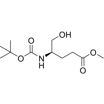 (R)-Methyl 4-((tert-butoxycarbonyl)amino)-5-hydroxypentanoate|CS-0541562