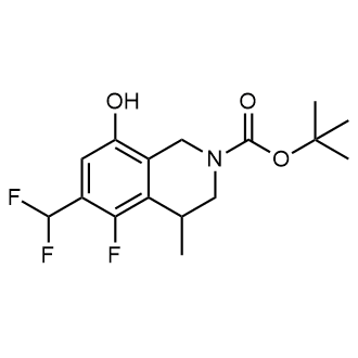 tert-Butyl 6-(difluoromethyl)-5-fluoro-8-hydroxy-4-methyl-3,4-dihydroisoquinoline-2(1H)-carboxylate|CS-0542175