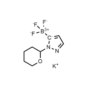 Potassium trifluoro(1-(tetrahydro-2H-pyran-2-yl)-1H-pyrazol-5-yl)borate|CS-0542204