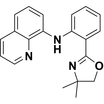 N-(2-(4,4-Dimethyl-4,5-dihydrooxazol-2-yl)phenyl)quinolin-8-amine|CS-0542255