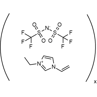 3-Ethyl-1-vinyl-1H-imidazol-3-ium bis((trifluoromethyl)sulfonyl)amide, homopolymer|CS-0542266