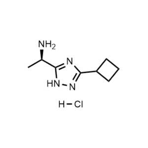 (R)-1-(3-Cyclobutyl-1H-1,2,4-triazol-5-yl)ethanamine hydrochloride|CS-0542331