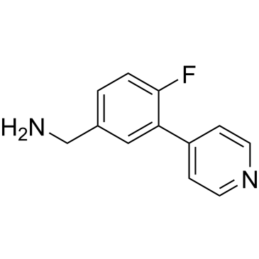 (4-Fluoro-3-(pyridin-4-yl)phenyl)methanamine|CS-0542452