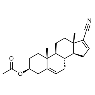 (3S,8R,9S,10R,13S,14S)-17-cyano-10,13-dimethyl-2,3,4,7,8,9,10,11,12,13,14,15-dodecahydro-1H-cyclopenta[a]phenanthren-3-yl acetate|CS-0542714