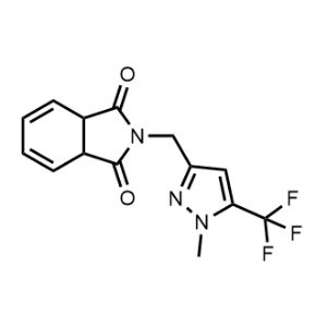 2-((1-Methyl-5-(trifluoromethyl)-1H-pyrazol-3-yl)methyl)-3a,7a-dihydro-1H-isoindole-1,3(2H)-dione|CS-0542755