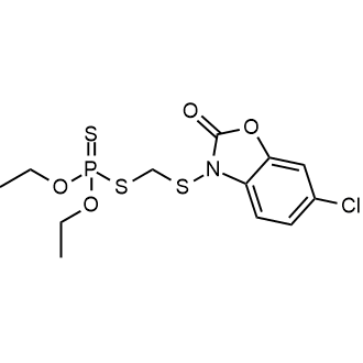 S-(((6-chloro-2-oxobenzo[d]oxazol-3(2H)-yl)thio)methyl) O,O-diethyl phosphorodithioate|CS-0542768