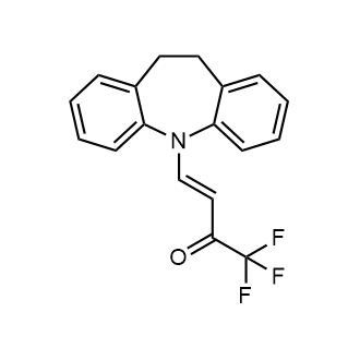 (E)-4-(10,11-dihydro-5H-dibenzo[b,f]azepin-5-yl)-1,1,1-trifluorobut-3-en-2-one|CS-0542822