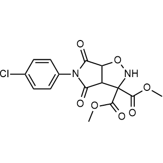 Dimethyl 5-(4-chlorophenyl)-4,6-dioxotetrahydro-2H-pyrrolo[3,4-d]isoxazole-3,3(3aH)-dicarboxylate|CS-0542895