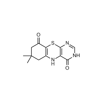 7,7-Dimethyl-3,5,7,8-tetrahydro-4H-benzo[b]pyrimido[5,4-e][1,4]thiazine-4,9(6H)-dione|CS-0542911