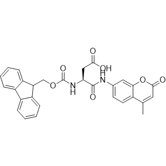(S)-3-((((9H-fluoren-9-yl)methoxy)carbonyl)amino)-4-((4-methyl-2-oxo-2H-chromen-7-yl)amino)-4-oxobutanoic acid|CS-0543032