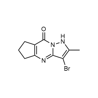 3-Bromo-2-methyl-1,5,6,7-tetrahydro-8H-cyclopenta[d]pyrazolo[1,5-a]pyrimidin-8-one|CS-0543042
