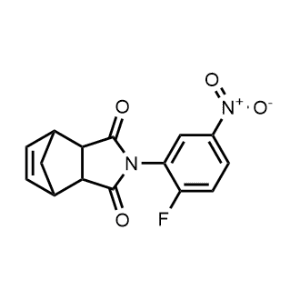 2-(2-Fluoro-5-nitrophenyl)-3a,4,7,7a-tetrahydro-1H-4,7-methanoisoindole-1,3(2H)-dione|CS-0543059