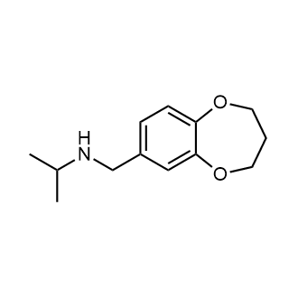 N-((3,4-dihydro-2H-benzo[b][1,4]dioxepin-7-yl)methyl)propan-2-amine|CS-0543169