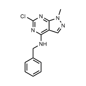N-benzyl-6-chloro-1-methyl-1H-pyrazolo[3,4-d]pyrimidin-4-amine|CS-0543443