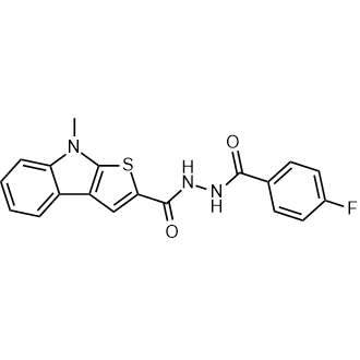 N'-(4-fluorobenzoyl)-8-methyl-8H-thieno[2,3-b]indole-2-carbohydrazide|CS-0543454
