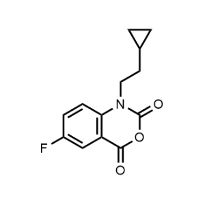 1-(2-Cyclopropylethyl)-6-fluoro-2H-benzo[d][1,3]oxazine-2,4(1H)-dione|CS-0543622
