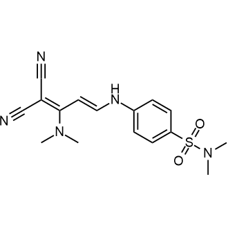 (E)-4-((4,4-dicyano-3-(dimethylamino)buta-1,3-dien-1-yl)amino)-N,N-dimethylbenzenesulfonamide|CS-0543663