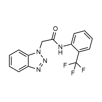 2-(1H-benzo[d][1,2,3]triazol-1-yl)-N-(2-(trifluoromethyl)phenyl)acetamide|CS-0543695