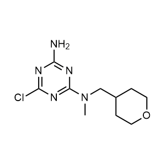 6-Chloro-N2-methyl-N2-((tetrahydro-2H-pyran-4-yl)methyl)-1,3,5-triazine-2,4-diamine|CS-0543793