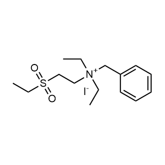 N-benzyl-N,N-diethyl-2-(ethylsulfonyl)ethan-1-aminium iodide|CS-0543823