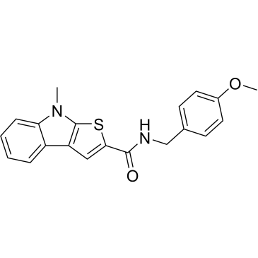 N-(4-methoxybenzyl)-8-methyl-8H-thieno[2,3-b]indole-2-carboxamide|CS-0543929