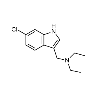 N-((6-chloro-1H-indol-3-yl)methyl)-N-ethylethanamine|CS-0543987