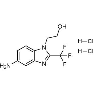 2-(5-Amino-2-(trifluoromethyl)-1H-benzo[d]imidazol-1-yl)ethan-1-ol dihydrochloride|CS-0544078