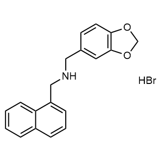 1-(Benzo[d][1,3]dioxol-5-yl)-N-(naphthalen-1-ylmethyl)methanamine hydrobromide|CS-0544114