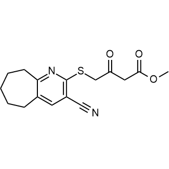 Methyl 4-((3-cyano-6,7,8,9-tetrahydro-5H-cyclohepta[b]pyridin-2-yl)thio)-3-oxobutanoate|CS-0544160