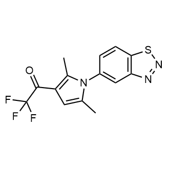 1-(1-(Benzo[d][1,2,3]thiadiazol-5-yl)-2,5-dimethyl-1H-pyrrol-3-yl)-2,2,2-trifluoroethan-1-one|CS-0544169