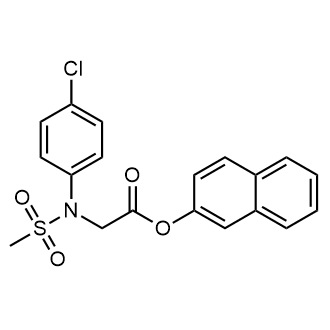 Naphthalen-2-yl N-(4-chlorophenyl)-N-(methylsulfonyl)glycinate|CS-0544223