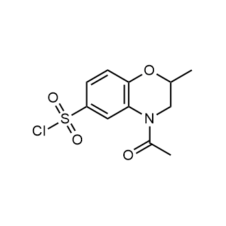 4-Acetyl-2-methyl-3,4-dihydro-2H-benzo[b][1,4]oxazine-6-sulfonyl chloride|CS-0544236