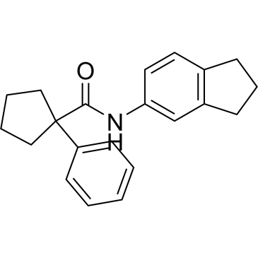 N-(2,3-dihydro-1H-inden-5-yl)-1-phenylcyclopentane-1-carboxamide|CS-0544332