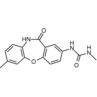 1-Methyl-3-(7-methyl-11-oxo-10,11-dihydrodibenzo[b,f][1,4]oxazepin-2-yl)urea|CS-0544335