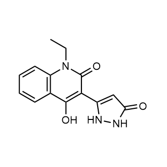 1-Ethyl-4-hydroxy-3-(5-oxo-2,5-dihydro-1H-pyrazol-3-yl)quinolin-2(1H)-one|CS-0544349