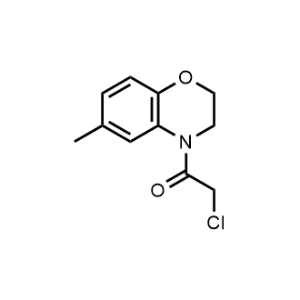 2-Chloro-1-(6-methyl-2,3-dihydro-4H-benzo[b][1,4]oxazin-4-yl)ethan-1-one|CS-0544409