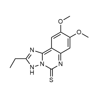 2-Ethyl-8,9-dimethoxy-[1,2,4]triazolo[1,5-c]quinazoline-5(3H)-thione|CS-0544455