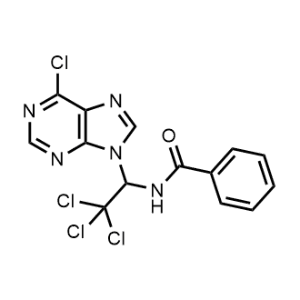 N-(2,2,2-trichloro-1-(6-chloro-9H-purin-9-yl)ethyl)benzamide|CS-0544531