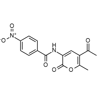 N-(5-acetyl-6-methyl-2-oxo-2H-pyran-3-yl)-4-nitrobenzamide|CS-0544539