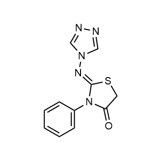 (Z)-2-((4H-1,2,4-triazol-4-yl)imino)-3-phenylthiazolidin-4-one|CS-0544584