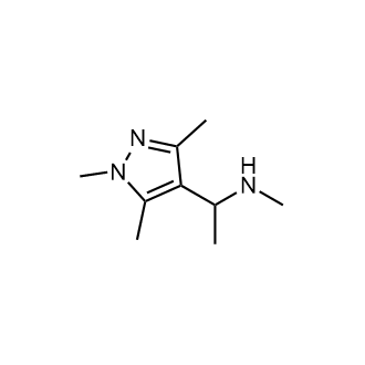 N-methyl-1-(1,3,5-trimethyl-1H-pyrazol-4-yl)ethan-1-amine|CS-0544593