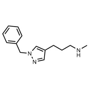 3-(1-Benzyl-1H-pyrazol-4-yl)-N-methylpropan-1-amine|CS-0544655